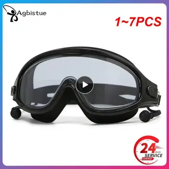 1-7 шт. Очки для плавания при близорукости, рецептурные очки для плавания, маска для плавания с защитой от запотевания, Прозрачные очки для плавания Google