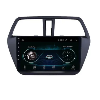 2 Din Android 12 Автомобильный Стерео Радио DVD GPS Мультимедийный Видеоплеер 5G WiFi Камера DSP Carplay Для Suzuki SX4 S Cross 2012-2016