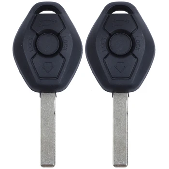 2X дистанционных ключа с 3 кнопками 315 МГц для BMW E81 E46 E39 E63 E38 E83 E53 E36 E85