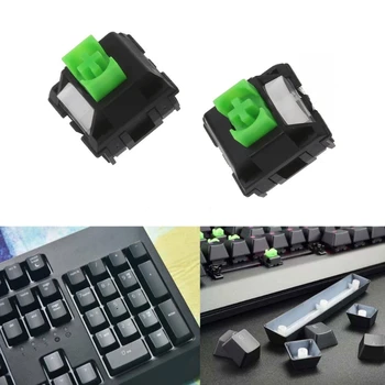 4шт зеленых RGB-переключателей для игровой клавиатуры razer Blackwidow Elite, Аксессуары для механических клавиатур