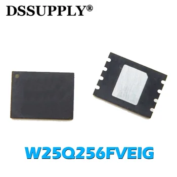5ШТ Новый оригинальный 25Q256F WDFN-8 W25Q256FVEIG Микроконтроллер Микросхема памяти Электронные Детали