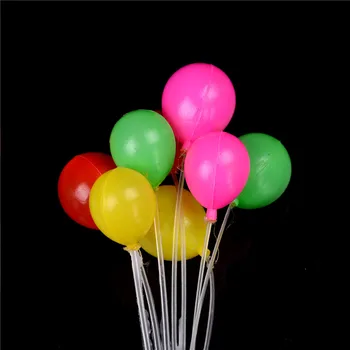 8 шт. Мини-растение из воздушных шаров, декор для кукольного домика, Садовый орнамент, Миниатюрная фигурка