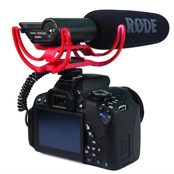 agent Rode VideoMic Встроенный В Камеру Микрофон Shotgun Mic для Canon T3i 5D2 7D 60D 70D 5D3 Nikon D800 D600 D700