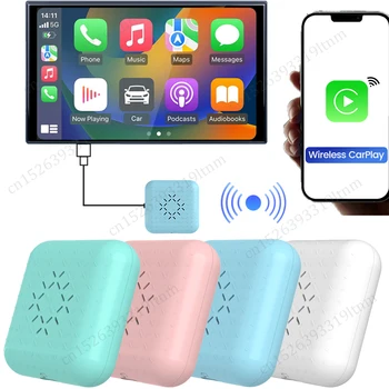 Carlinkit Mini 2 Carplay AI Box с подключением к беспроводной сети Carplay Dongle 5G WiFi Bluetooth с автоматическим подключением Беспроводной адаптер для iPhone