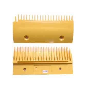 DSA2001488A-L Желтая Пластиковая Гребенчатая Пластина с 22 Зубьями, Запасные части для эскалатора 202 * 95 L202mm W95mm