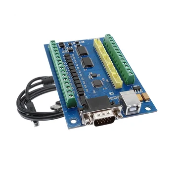 MACH3 USB CNC 5-осевая плата управления линейным перемещением 100 кГц 12-24 В STB5100 Breakout Board