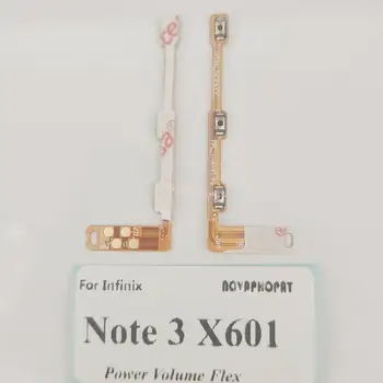 Novaphopat для Infinix Note 3 X601 Включение-выключение, увеличение-уменьшение громкости, лента, кнопка питания, гибкий кабель