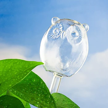 Автоматическое устройство для полива из прозрачного стекла Капельный полив Домашних зеленых растений в горшках Ленивый Артефакт для полива цветов