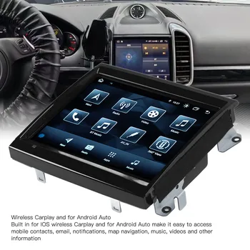 Автомобильное стерео радио 10 GPS Навигация HD 8,4-дюймовый сенсорный экран Беспроводной Carplay для Cayenne 92A 2011-2015 Аксессуары