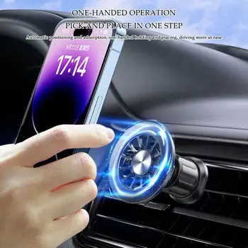 Автомобильный держатель для телефона с 5 цветами, автомобильный зажим для вентиляционного отверстия iPhone, крепление для мобильного телефона GPS, кронштейн для телефона P2X7