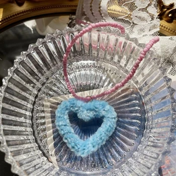 Богемное ожерелье из бисера Летнее Рисовое плюшевое ожерелье для любви Пляжное ожерелье Ювелирные изделия, подходящие для дам и девочек