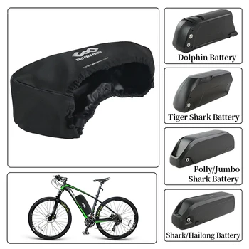 Водонепроницаемая сумка Для Велосипедного аккумулятора Эластичный Дизайн, Защищенный От пыли и грязи Аккумуляторный мешок Hailong DP-3 Battery Bag ebike Battery Pocket