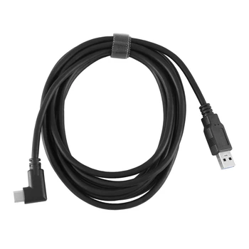 Для Oculus Quest 2-канальный кабель 10 футов USB C для высокоскоростной передачи данных, кабель для быстрой зарядки, гарнитура, аксессуары для игровых ПК