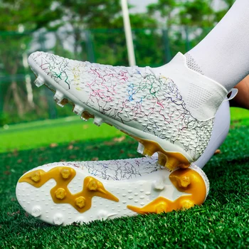 Качественная футбольная обувь Бутсы C.Ronaldo Прочные футбольные бутсы Легкие удобные кроссовки для футзала Оптом Chuteira Society