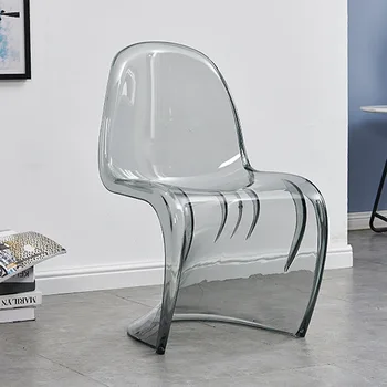 Креативный Простой Акриловый Обеденный стул Прозрачный Обеденный Стул для Банкетной гостиной Современная мебель для дома в скандинавском стиле Cadeiras