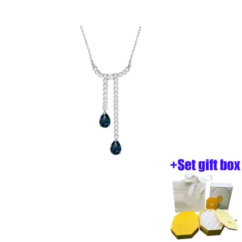 Модное и высококачественное женское ожерелье cha 2022, изящное ожерелье в виде сердца, подходящее для праздничных подарков, бесплатная доставка в подарочной коробке