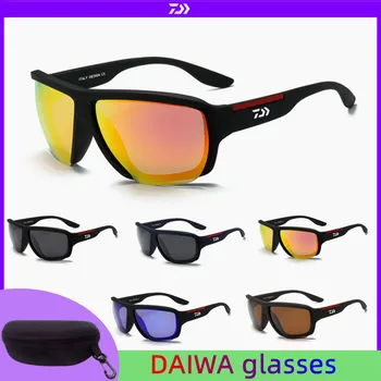 Новые поляризованные солнцезащитные очки DAIWA для рыбалки на открытом воздухе, очки для верховой езды, красочные спортивные
