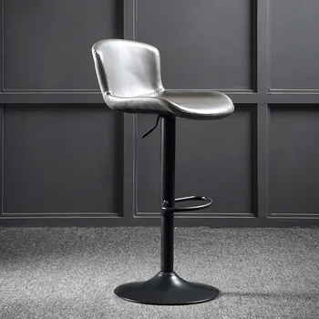 Обеденный стул расслабляющего дизайна, Модульная вспомогательная гостиная, Высокий обеденный стул в скандинавском стиле, барные столики для гостиной, мебель для дома