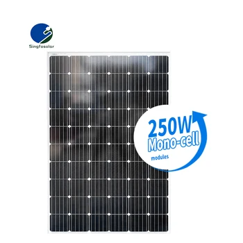 Оптовые Солнечные панели мощностью 250 Вт для солнечной домашней системы sunpower solar panel мощностью 250 Вт с CE, TUV