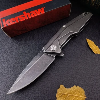 Складной Нож Kershaw 1318 KITX С Лезвием 8Cr13, Стальная Рукоятка с Карманным Зажимом, Острый Тактический Универсальный Нож Для выживания Edc Tool - Knife