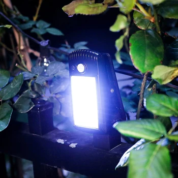 Солнечное аварийное освещение Многофункциональная садовая атмосферная лампа с зажимом инфракрасного индукционного автоматического зондирования для рыбалки на открытом воздухе
