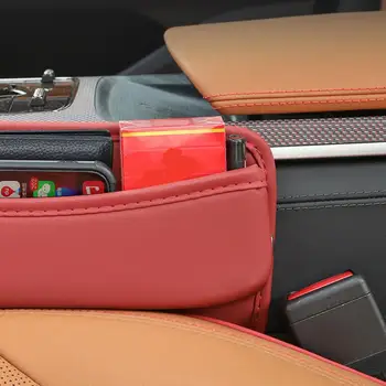 Сумка для хранения в автокресле Caddy, сумка для хранения в автомобиле, эффективные органайзеры для автомобильных сидений с отверстиями для зарядки телефона для