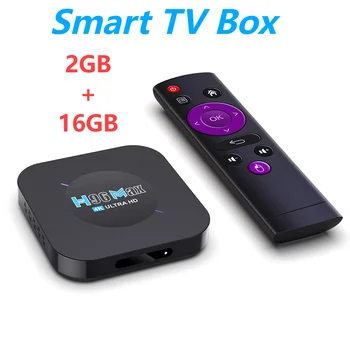 Телеприставка 4K Ultra HD RK3528 H96Max Smart TV Box Android 11 Video Set Top TV Box 2.4G WiFi 1GB 2GB RAM 8GB 16GB ROM